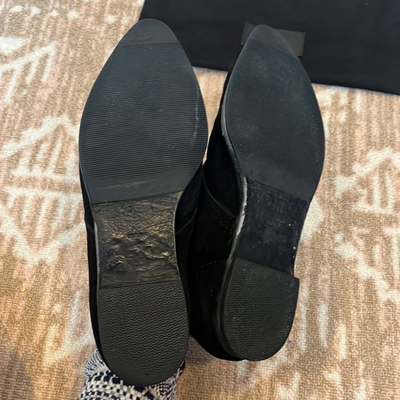 Alexander wang suede lace bootie sz 39.5 black - Picture 4 of 9